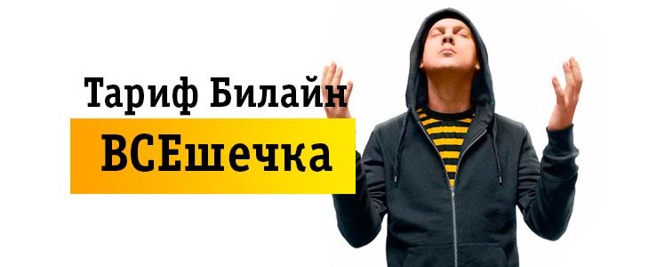 Тарифный план Билайн «Всешечка»