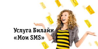 Услуга Билайн «Мои SMS»